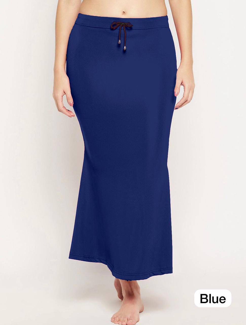 Fish Tail Shape-Wear Skirt – Perfect Fit, Perfect Curves - Blue