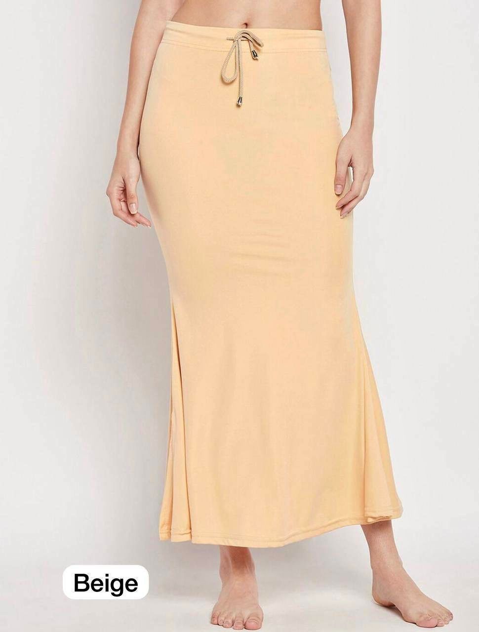 Fish Tail Shape-Wear Skirt – Perfect Fit, Perfect Curves - Beige