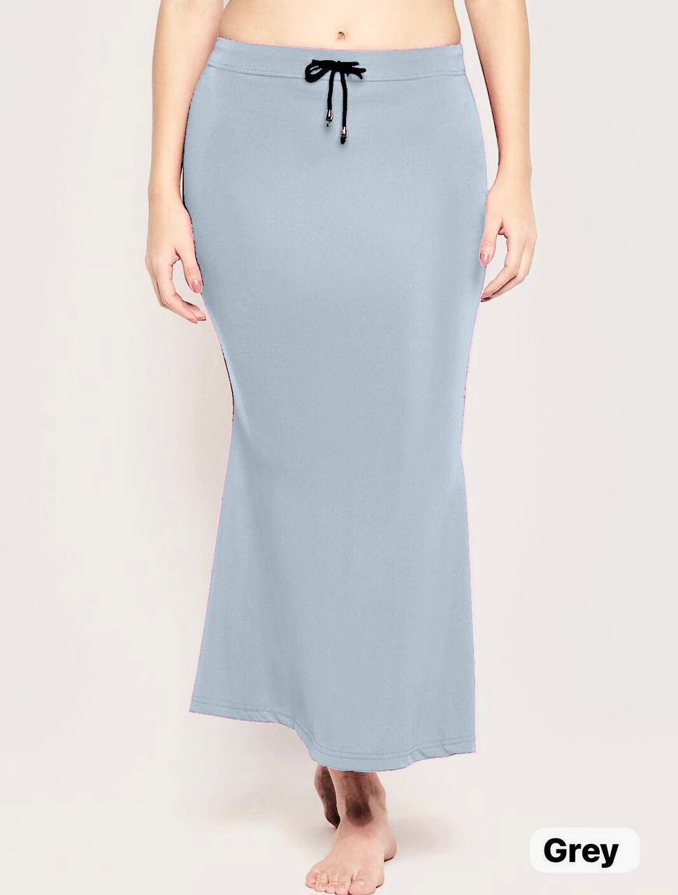 Fish Tail Shape-Wear Skirt – Perfect Fit, Perfect Curves - Grey
