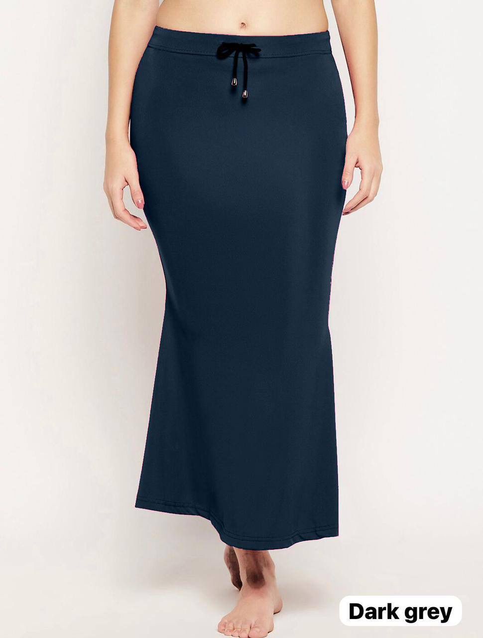 Fish Tail Shape-Wear Skirt – Perfect Fit, Perfect Curves - Dark Grey