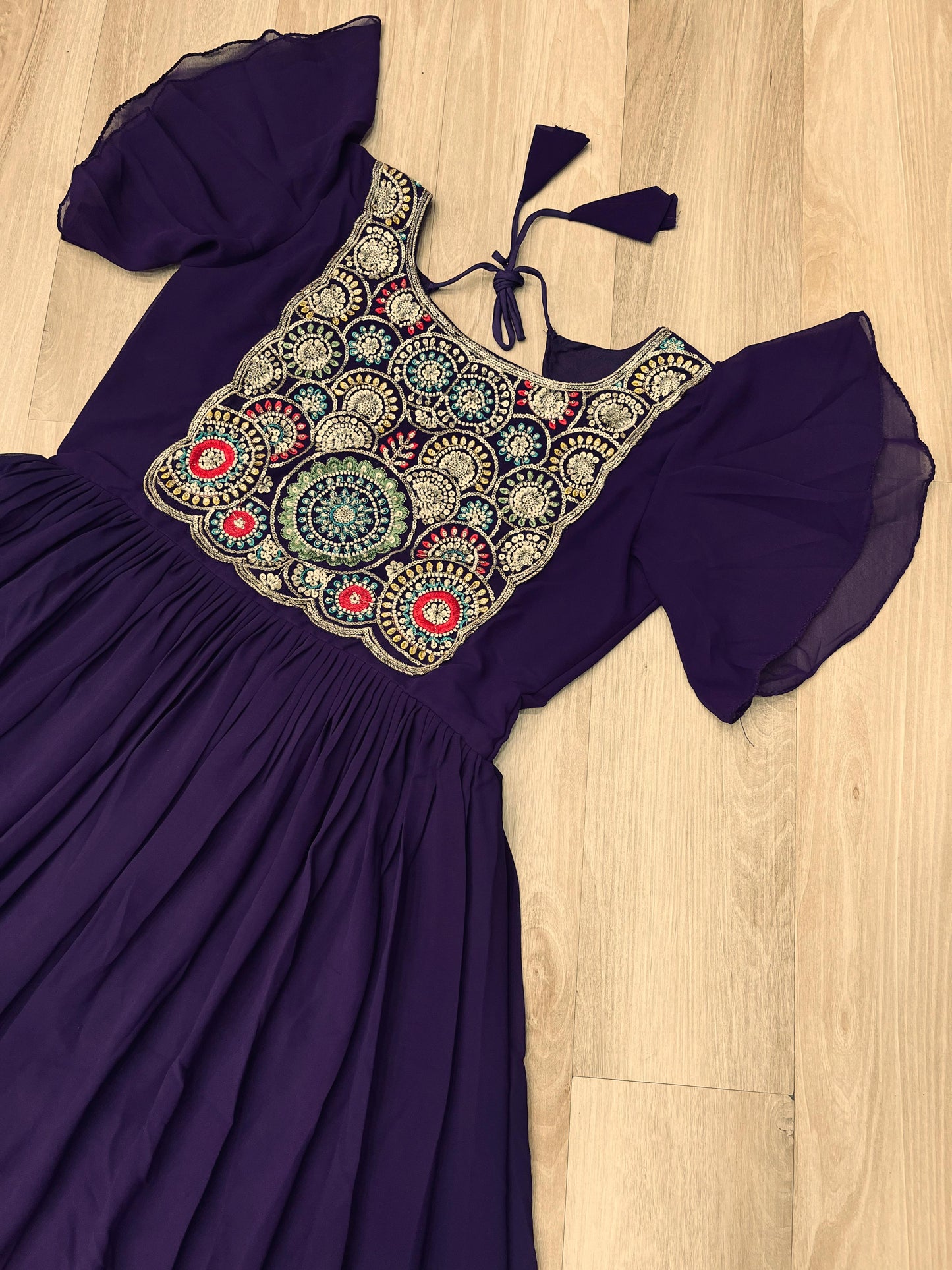 KA-1179 – Readymade Designer Gown Collection - Purple