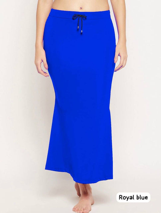 Fish Tail Shape-Wear Skirt – Perfect Fit, Perfect Curves - Royal Blue