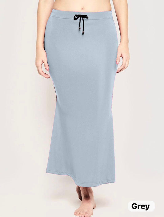 Fish Tail Shape-Wear Skirt – Perfect Fit, Perfect Curves - Grey