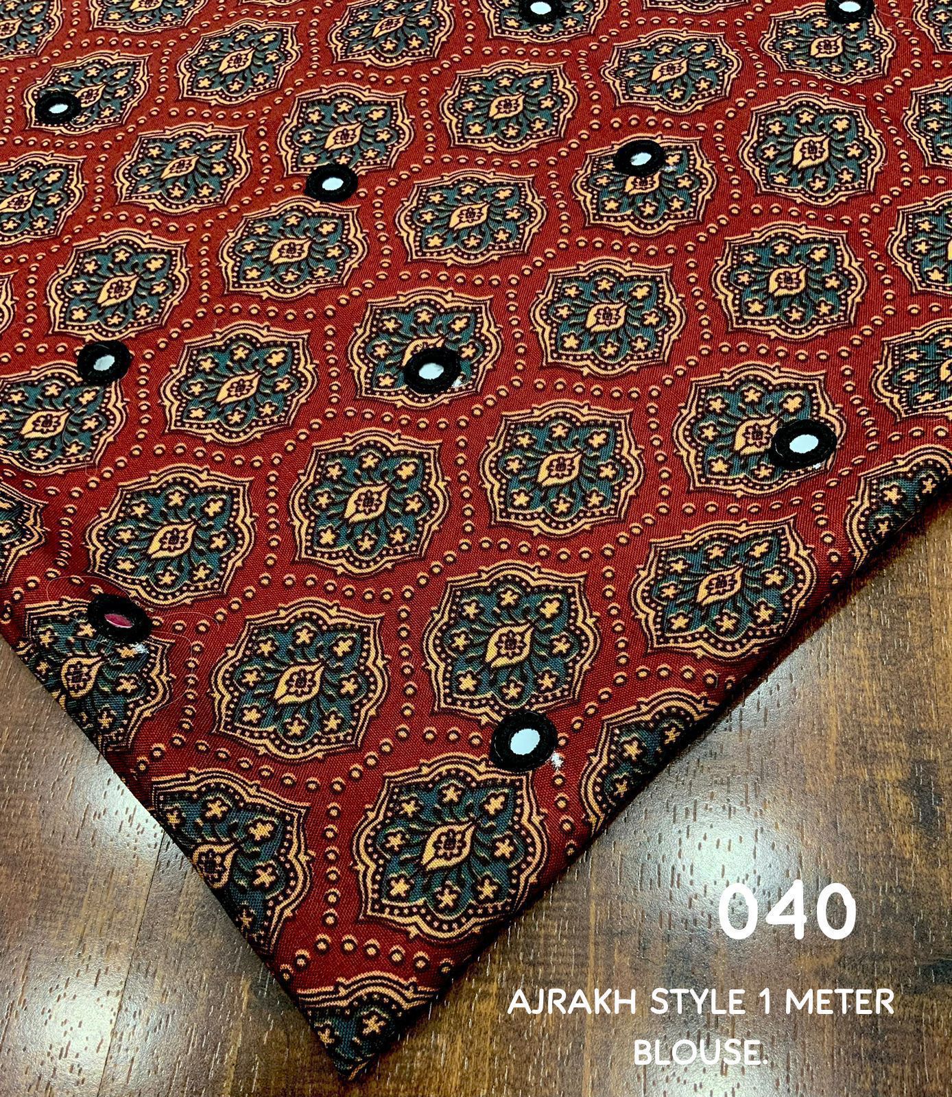 LINEN X AJRAKH – AK-007 White Leaf Edition