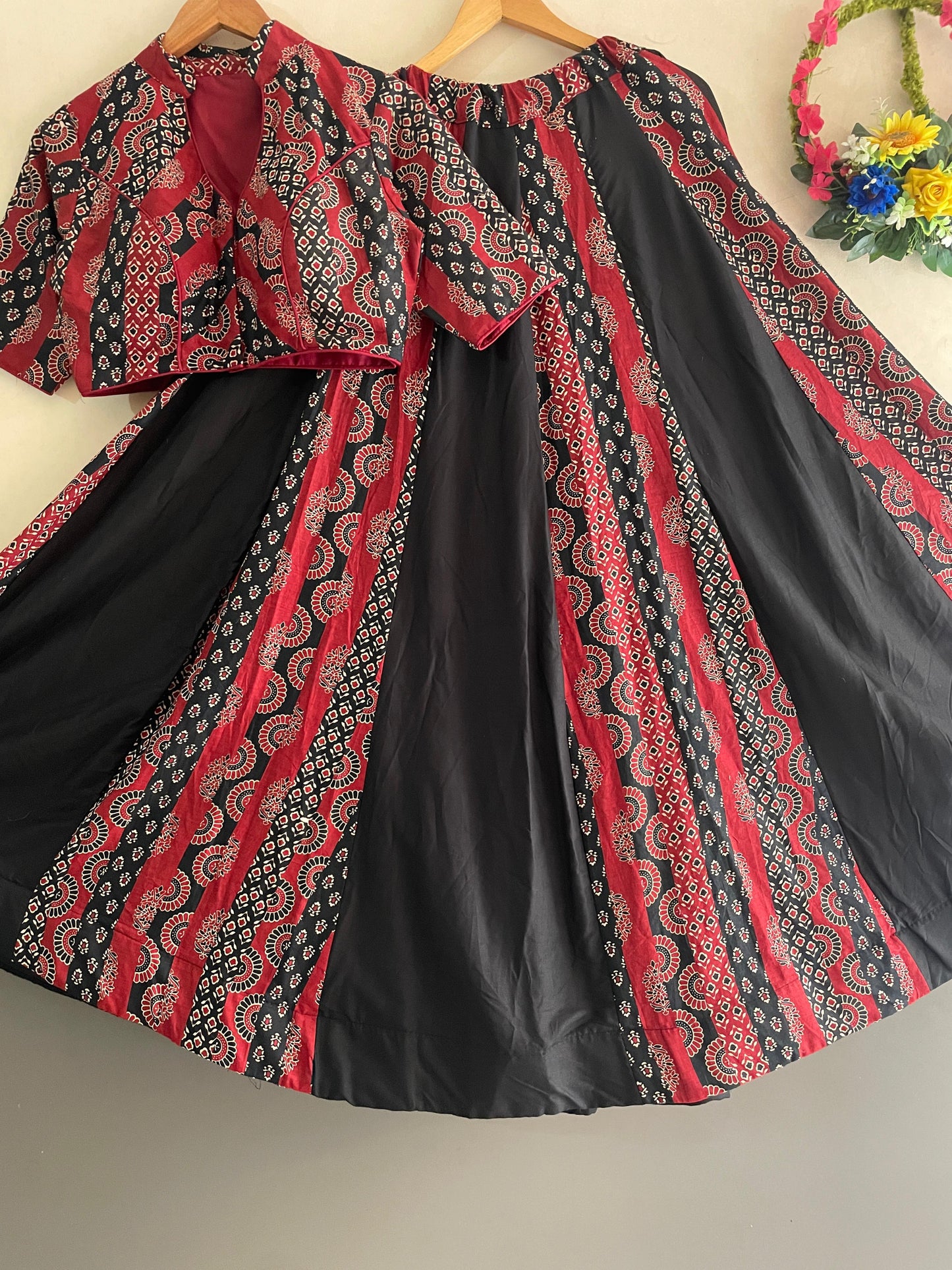 Ajrakh Cotton Lehenga – Tradition with a Twist